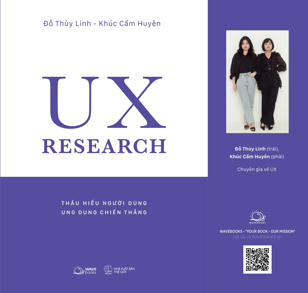 Cuốn sách: UX RESEARCH-Thấu Hiểu Người Dùng, Ung Dung Chiến Thắng