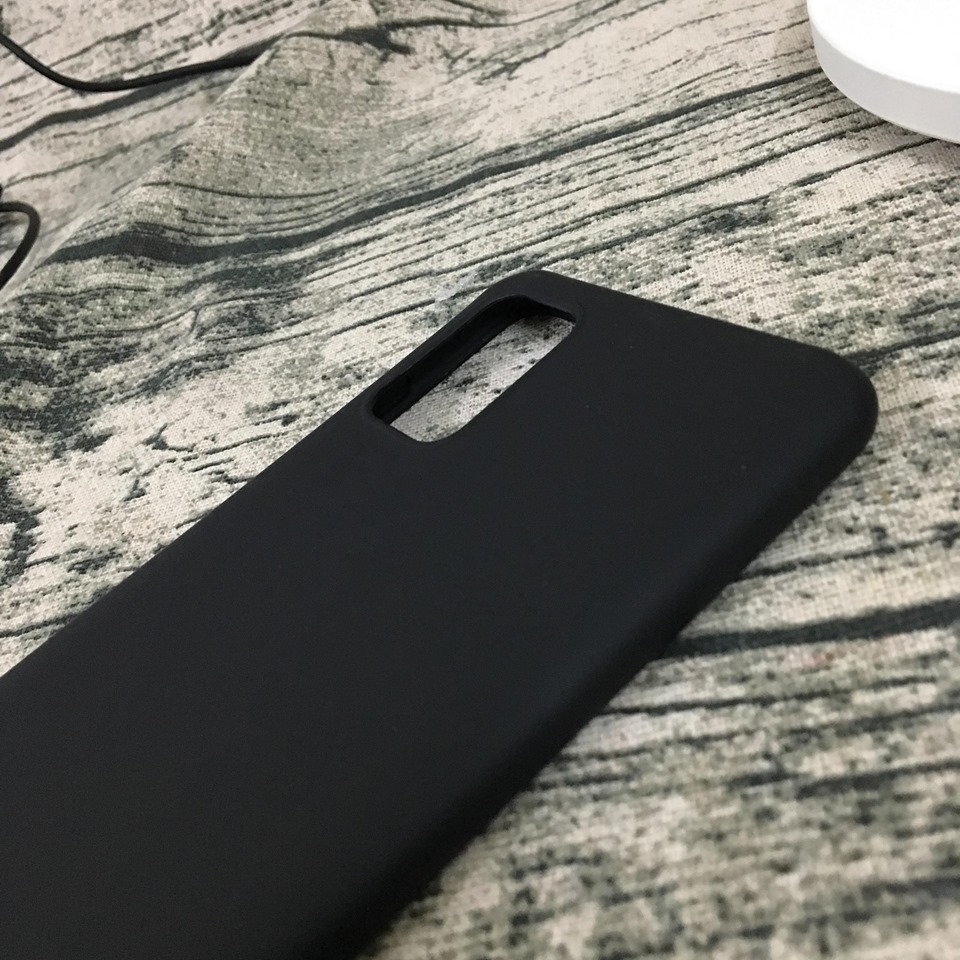 Ốp lưng dẻo mỏng dành cho Samsung Galaxy A51 - Dẻo màu đen.