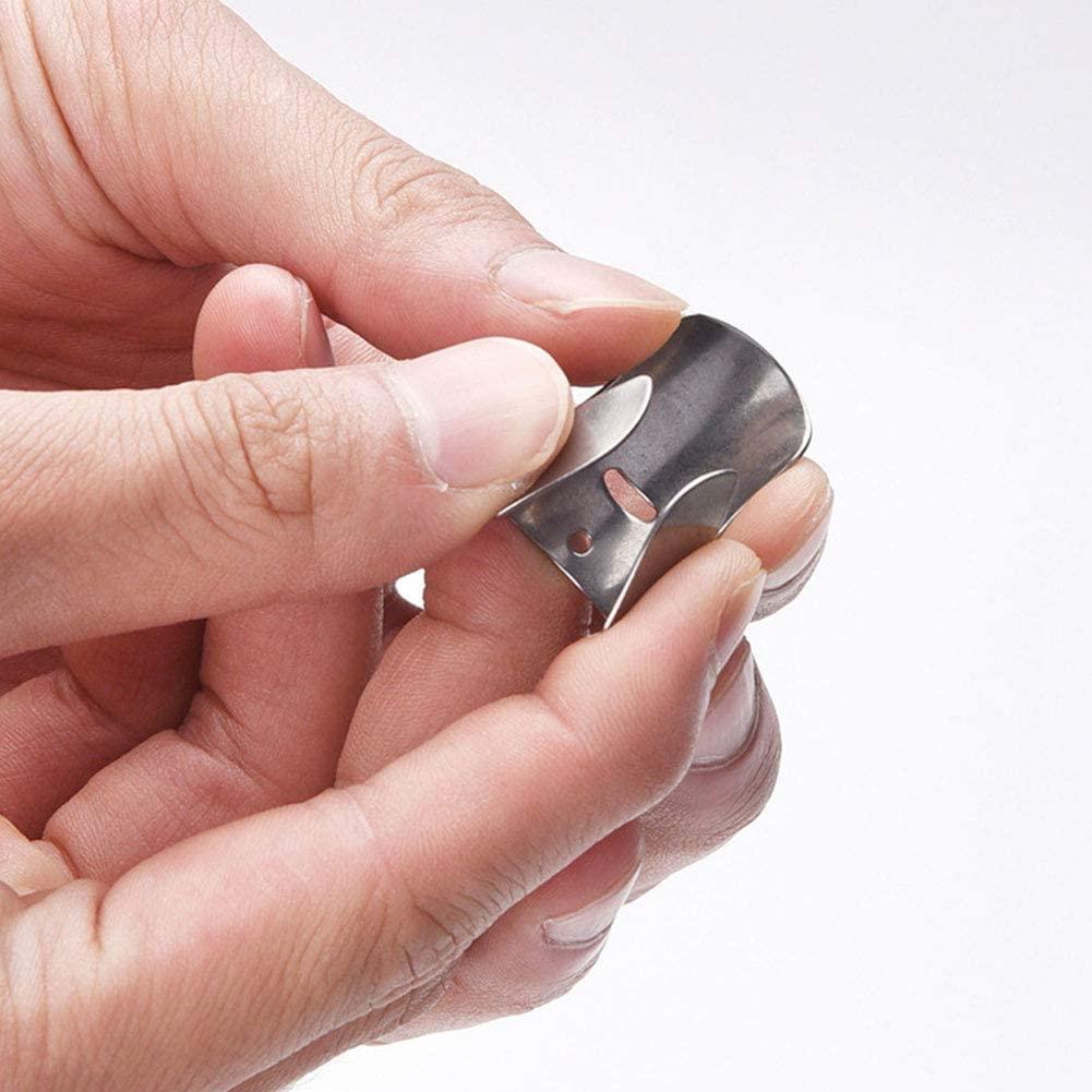 Bộ 4 Miếng Chắn ANAEAT Bằng Thép Không Gỉ Bảo Vệ Ngón Tay An Toàn Khi Sử Dụng Dao