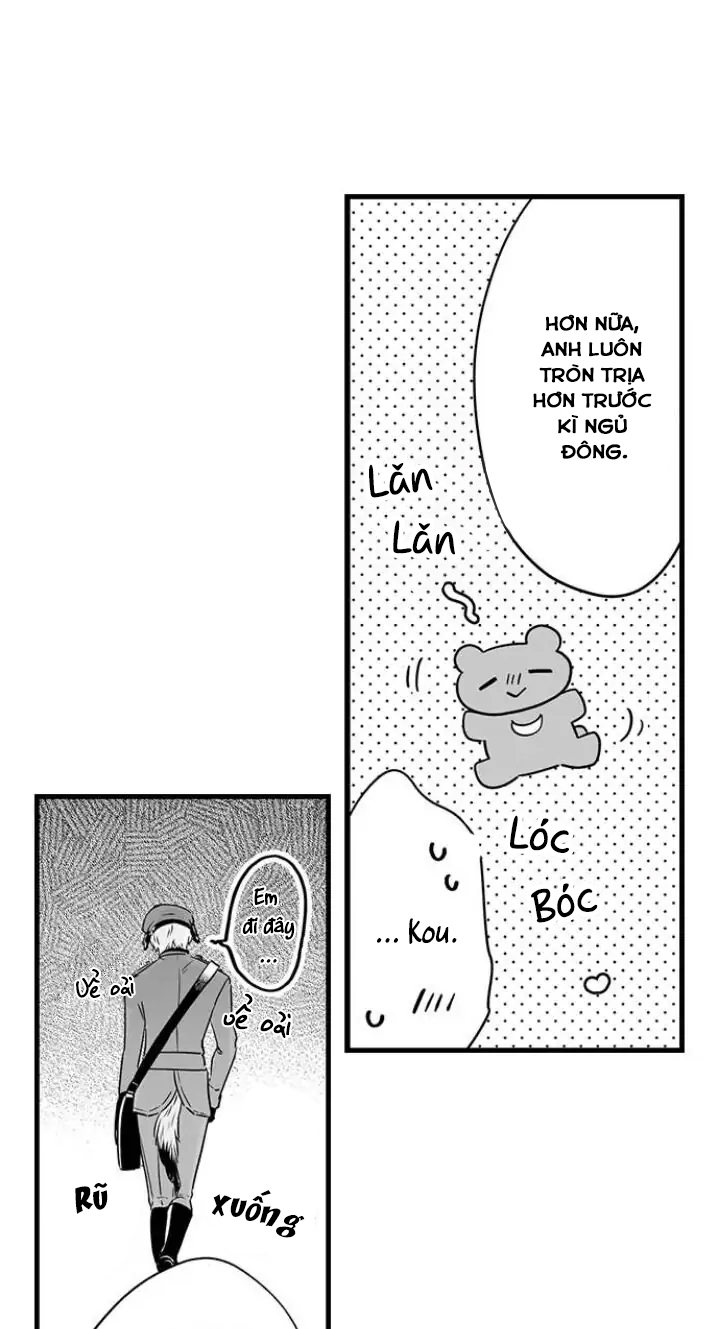 âu yếm đầu ngực của chàng gấu trong kỳ ngủ đông chapter 43 24