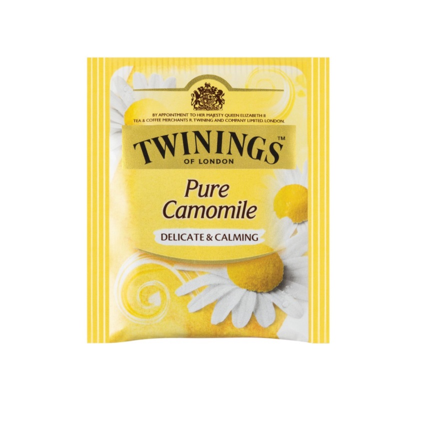 Trà TWININGS OF LONDON Pure Camomile hộp 25 gói x 1 g