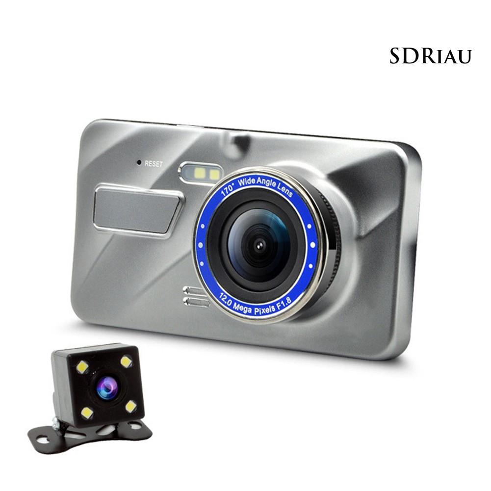 Camera Hành Trình Ống Kính Kép 3.6 Inch Hd 1080p 170 Độ Chuyên Dụng Cho Xe Hơi