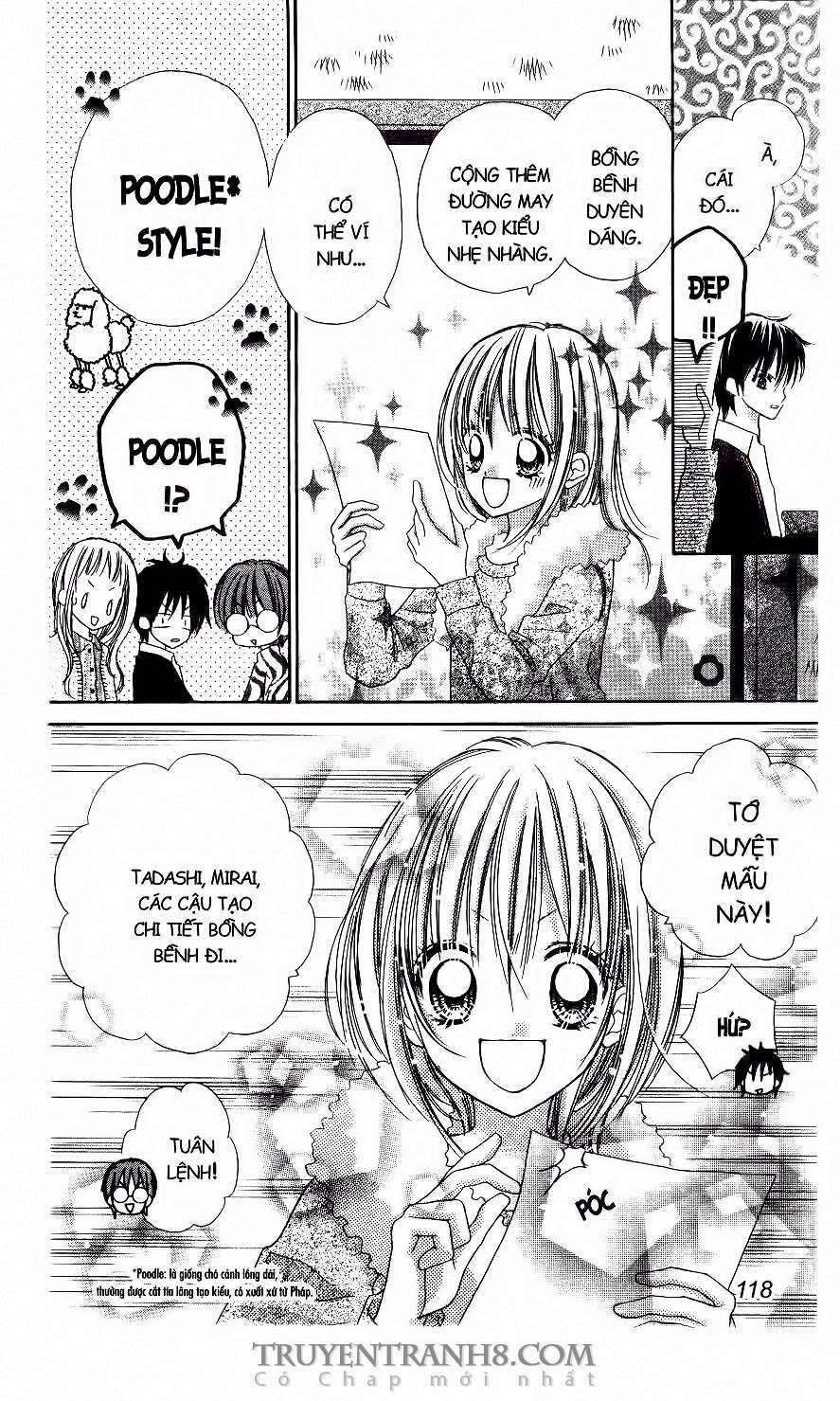 tiệm thời trang, love cotton chapter 17 3