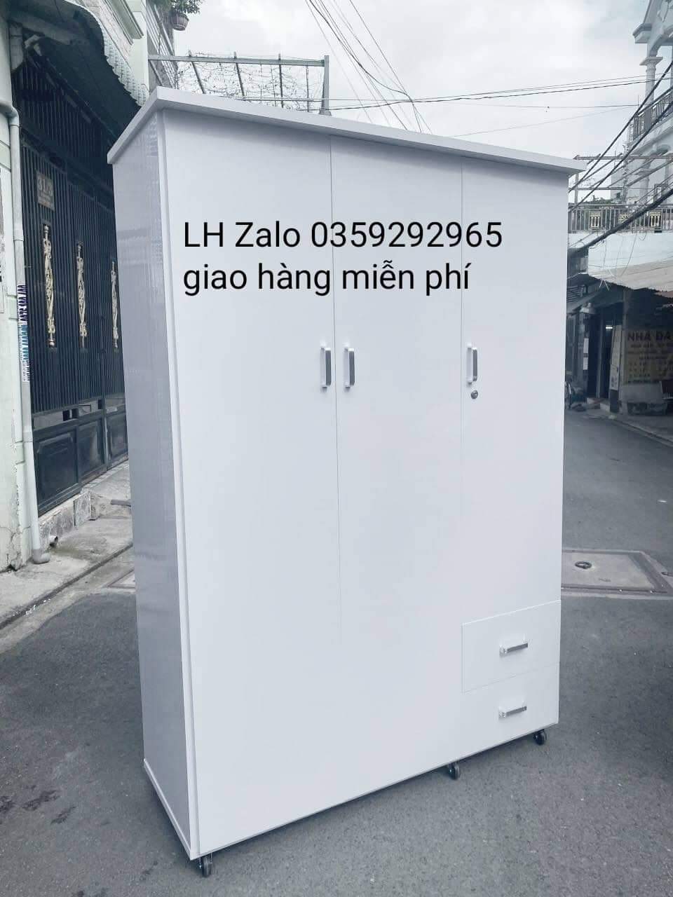 Tủ nhựa đài Loan 3 cánh