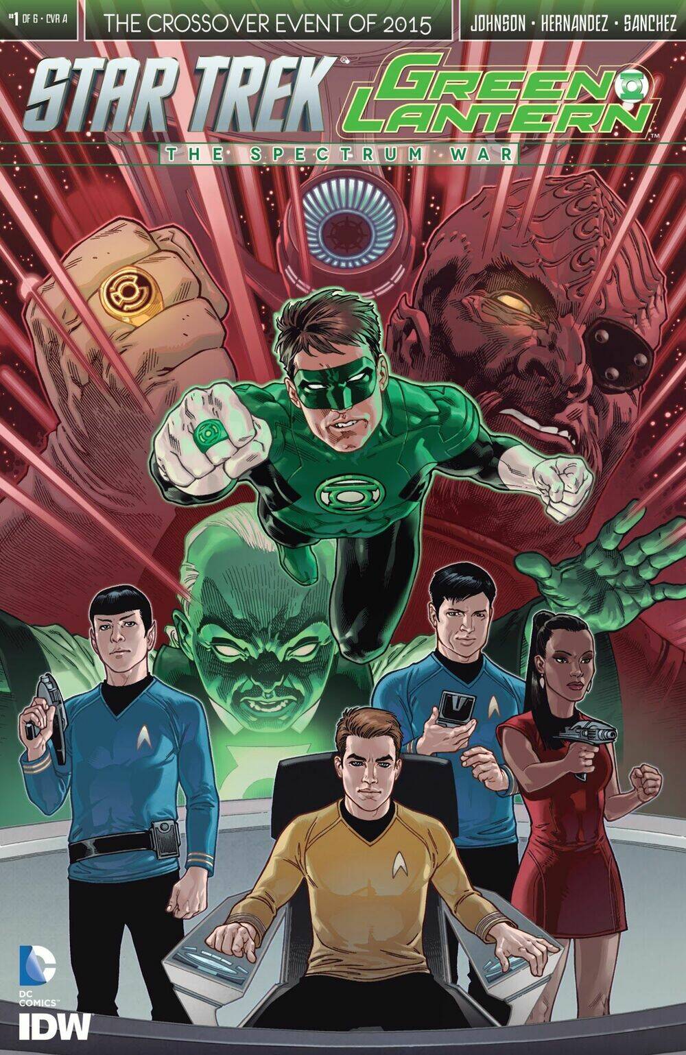 star trek/green lantern: the spectrum war chapter 1 1