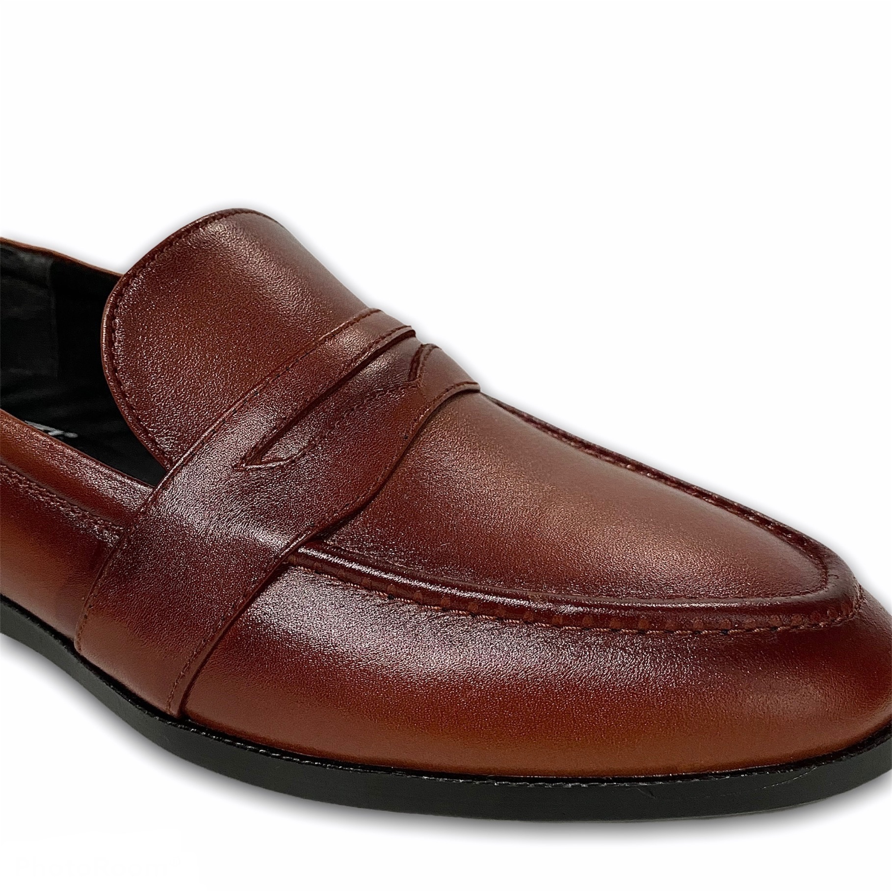 Giày lười nam da bò thật Loafer/Moca TEFOSS HT511 trơn đen và nâu sang trọng size 38-44