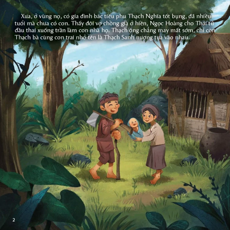 Sách - Cổ Tích Việt Nam Cho Bé - Thạch Sanh