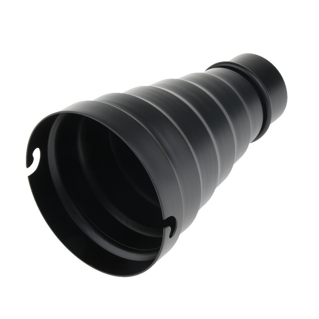 Flash Adapter Kit Accessory Conical Snoot for Elinchrom Bracket Speedlite