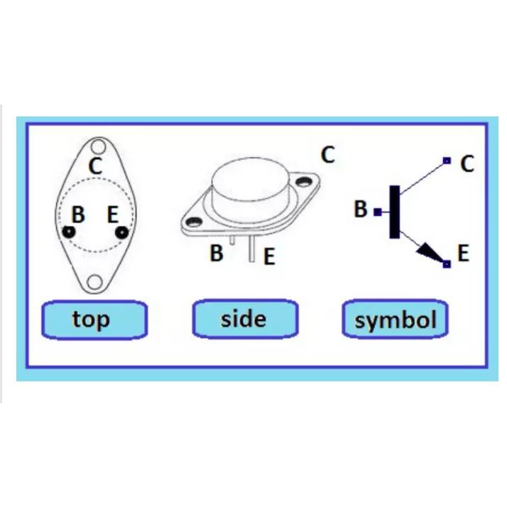 Transistor 2N3055 Sò sắt 2N3055