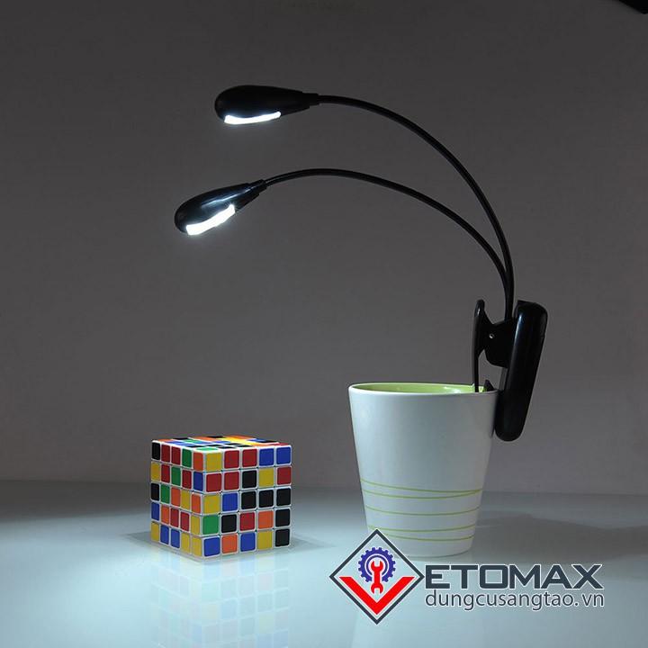 Đèn đọc sách mini 4 LED