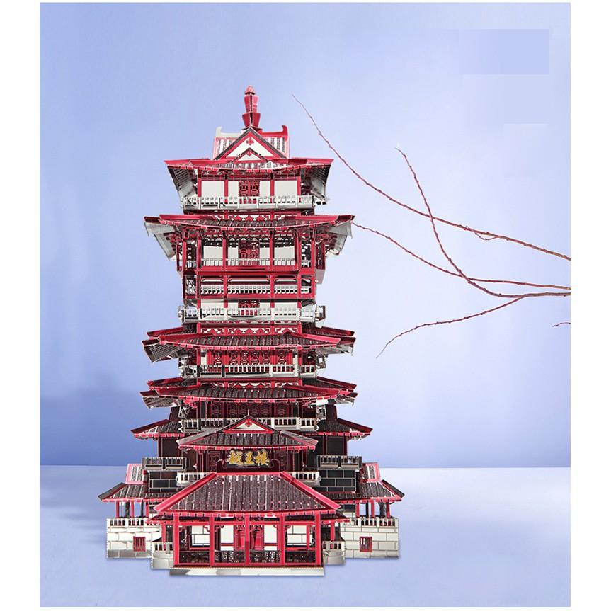 Mô hình lắp ghép kim loại 3d Lầu Việt Vương-Yuewang Tower