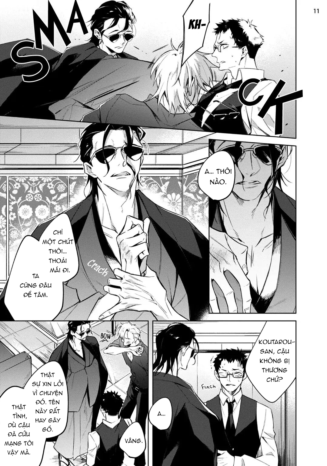 tên giang hồ tôi cứu để mắt tới tôi?! chapter 1 11