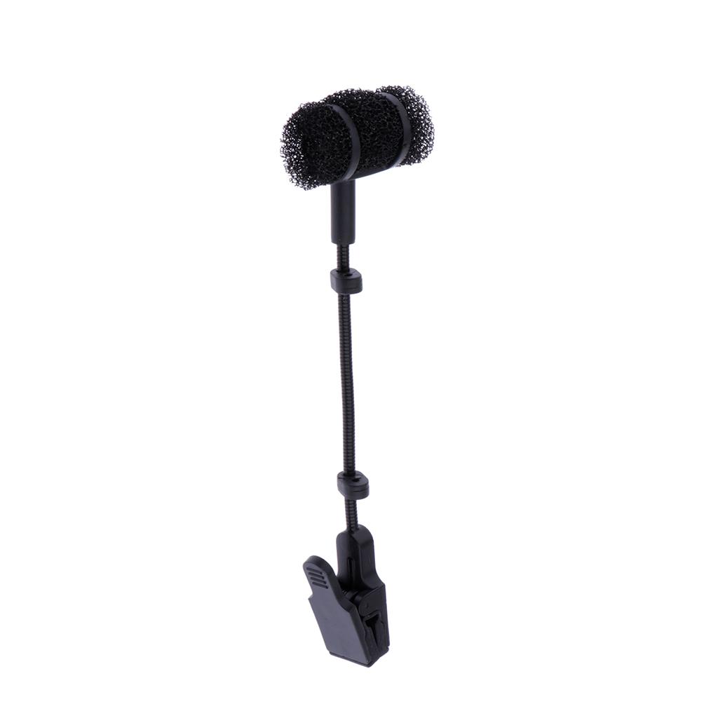 Saxophone Micro Mic Kẹp Soprano/Alto/Tenor Sax Giai Đoạn Phụ Kiện
