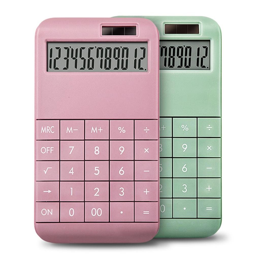 PETSOLA Electronic Desktop Calculator Standard LCD Display Sensitive Button