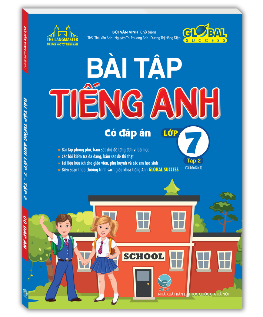 Sách GLOBAL SUCCESS - Bài Tập Tiếng Anh Lớp 7 Tập 2 (Có đáp án) - ảnh 2