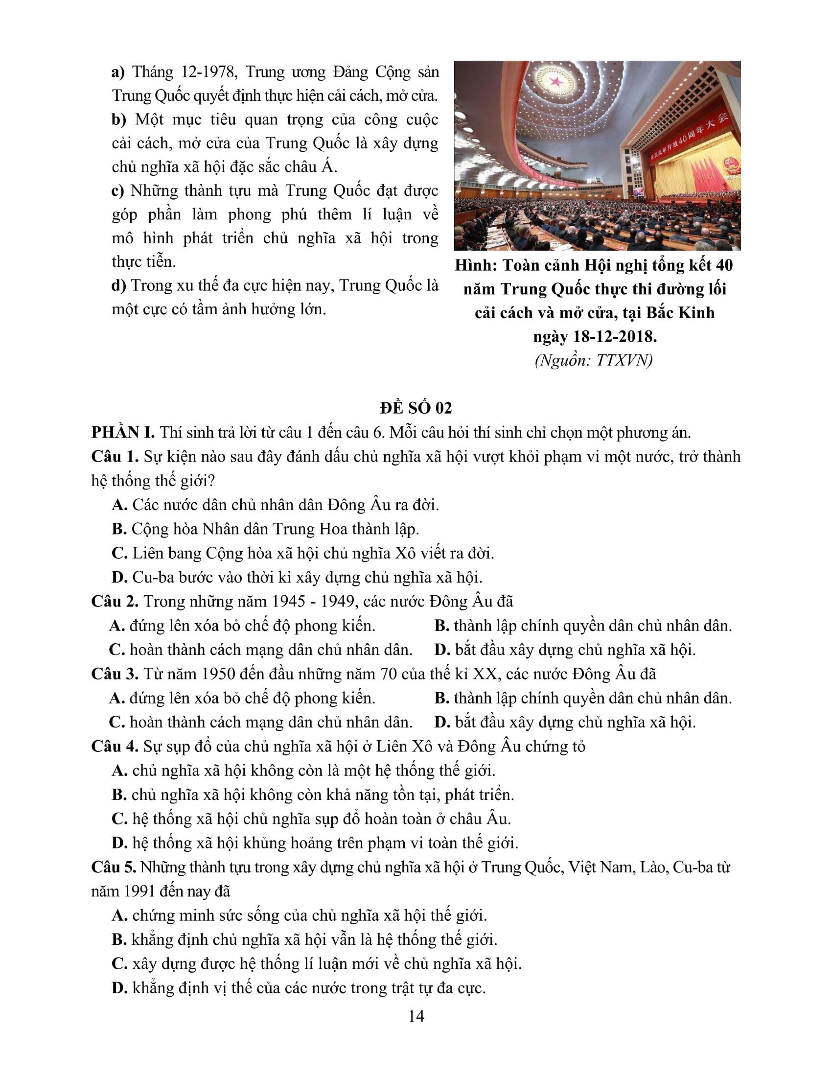 Sách - Ôn Luyện Thi Tốt Nghiệp THPT Theo Chương Trình GDPT Mới - Môn Lịch Sử