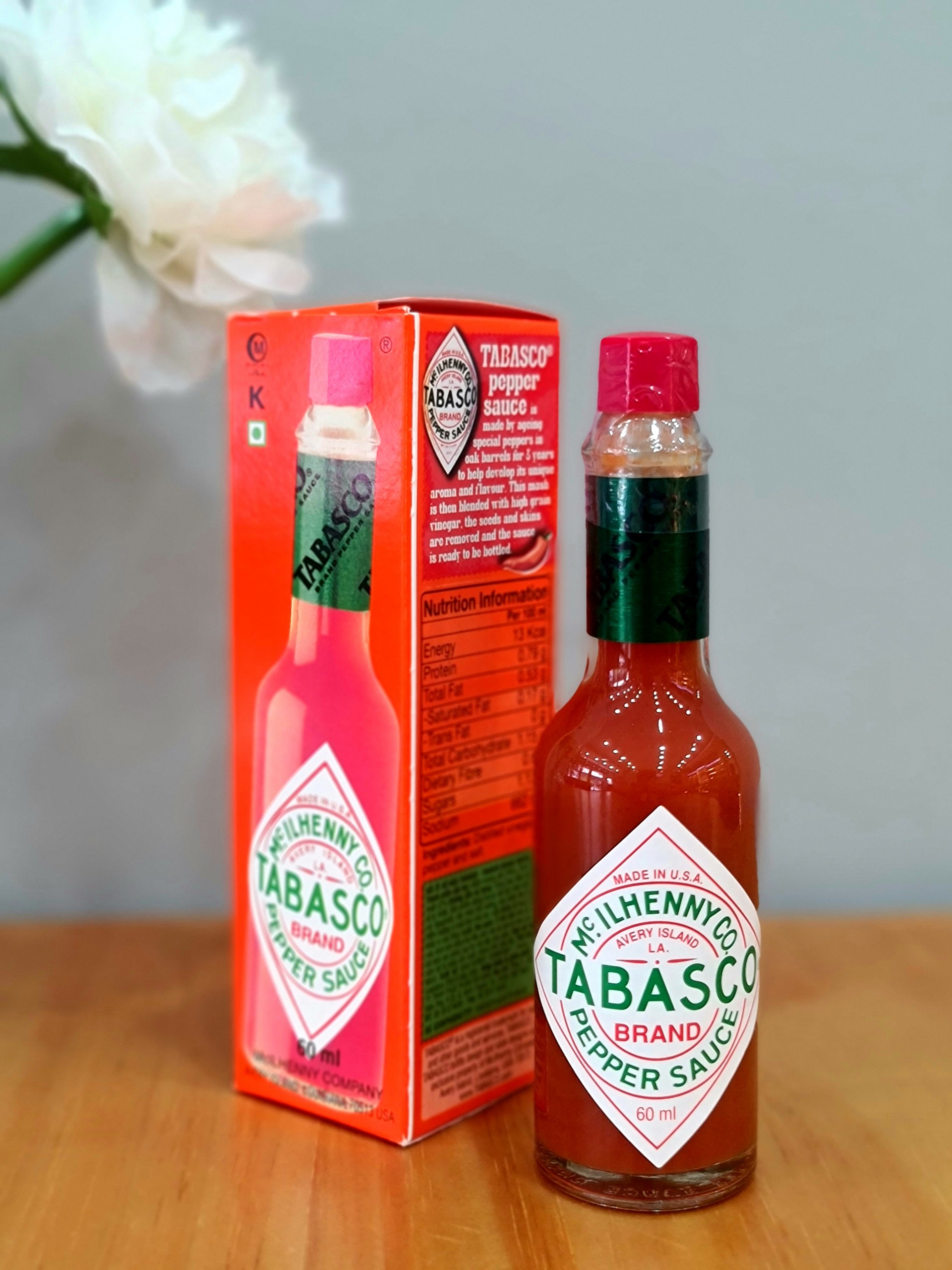 Sốt ớt đỏ hiệu Tabasco - Chai 60ml