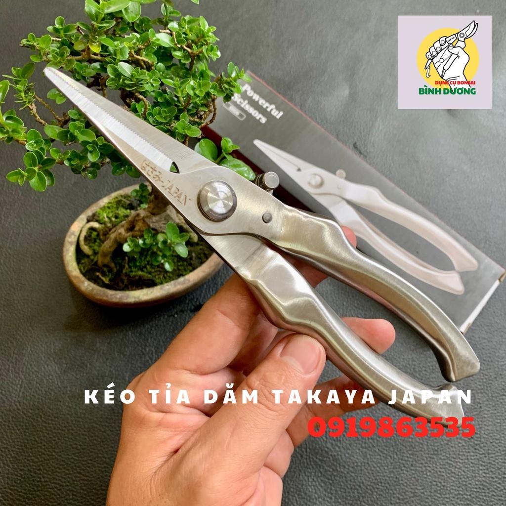 KÉO CẮT TỈA DĂM TAKAYA JAPAN CẮT TỈA DĂM CÀNH BONSAI CÂY CẢNH