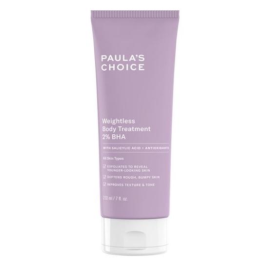 Kem Dưỡng Thể BHA Ngăn Ngừa Viêm Nang Lông Chứa 2% BHA Paula's Choice Weightless Body Treatment 2% BHA 210ml (Mã 5700)