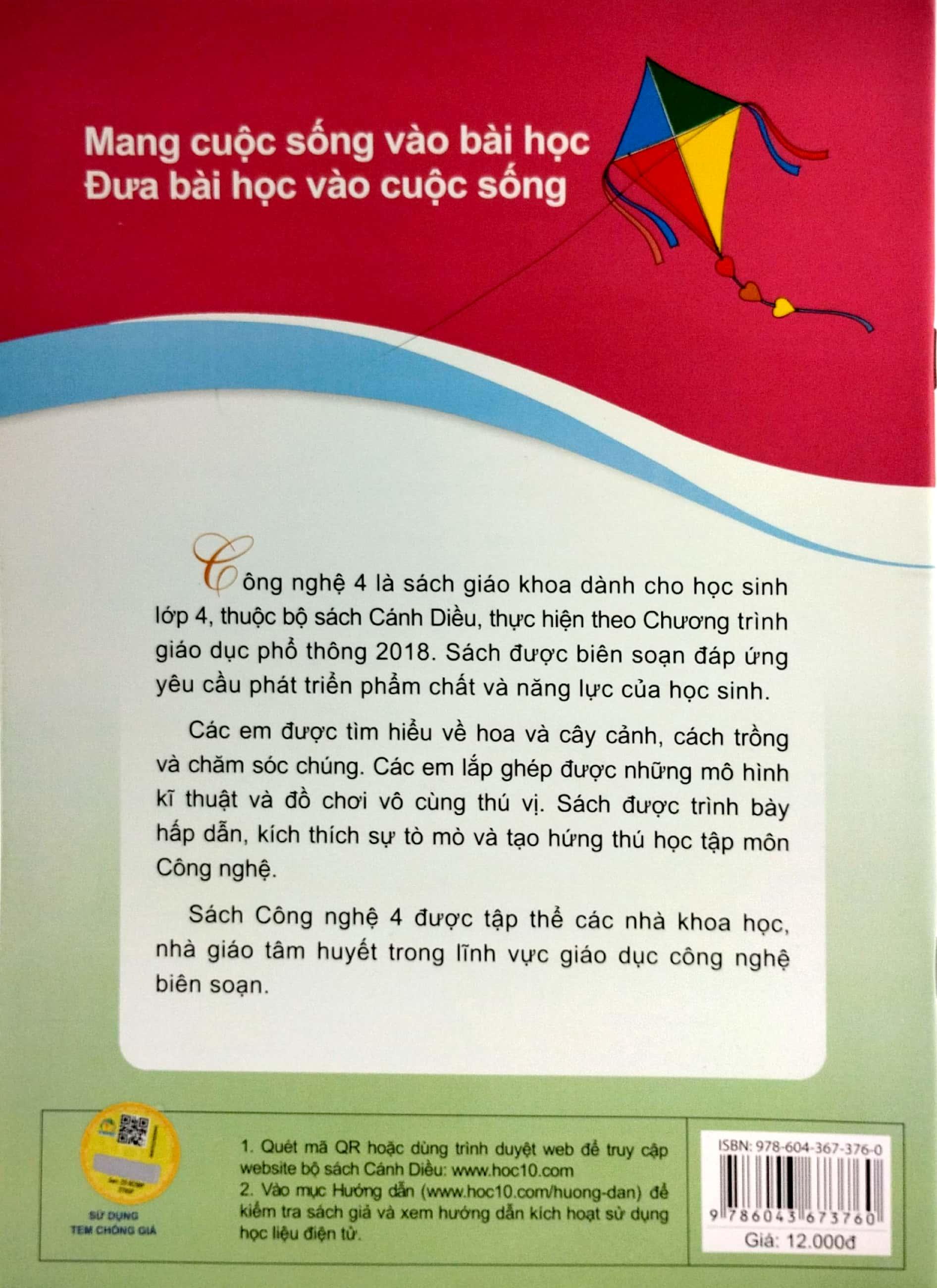 Công Nghệ 4 (Cánh Diều) (2023)