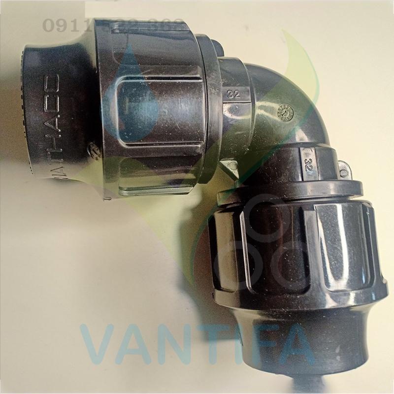 Cút đều, Co đều ống PE dạng măng sông 20,25,34