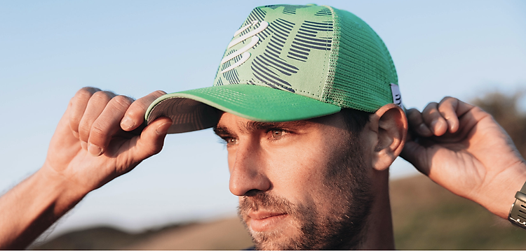 Mũ Chạy Bộ Com Trucker Cap - Summer Green