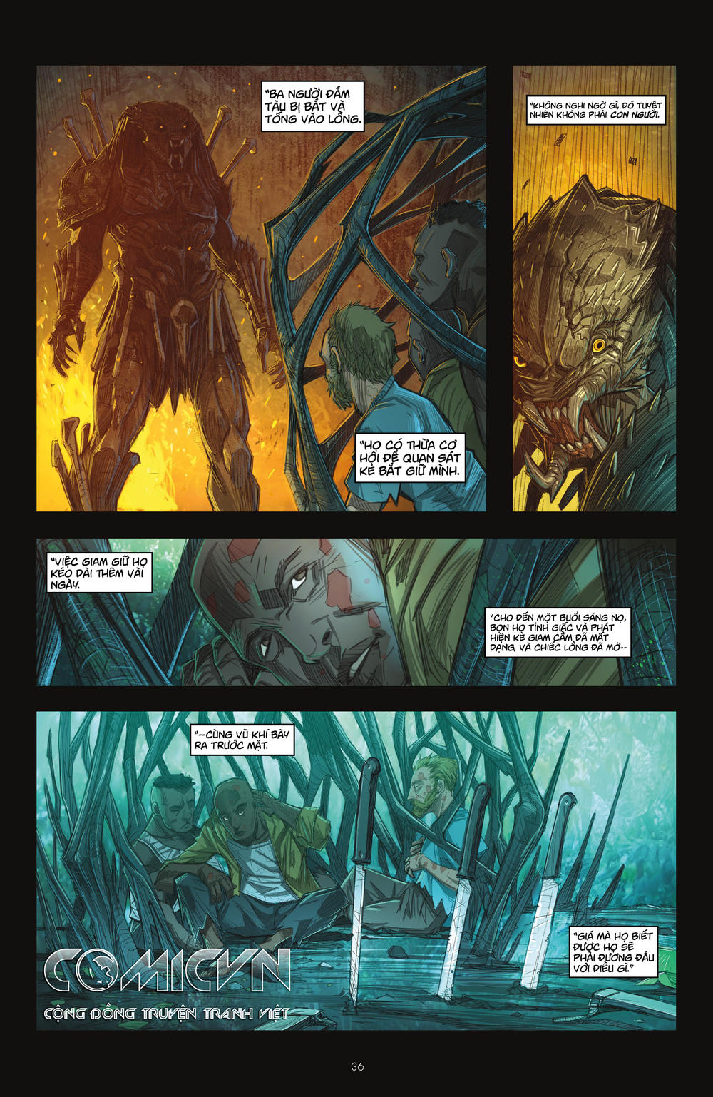 predator: hunters - quái thú săn mồi: thợ săn chapter 2.1 8