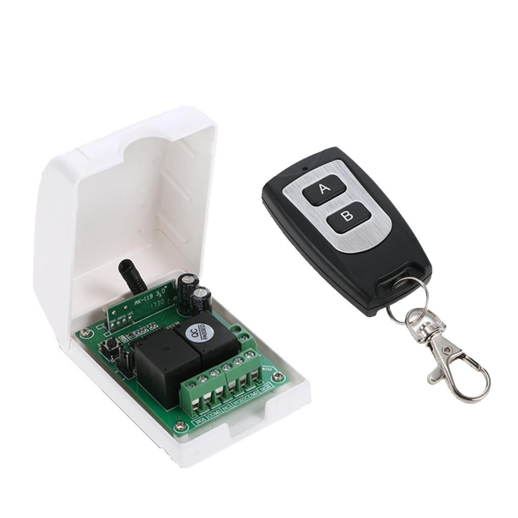 12 V Tiếp Không Dây Điều Khiển Từ Xa RF Phát với Đầu Thu
