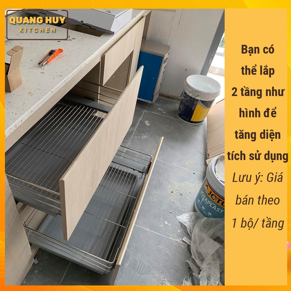 Giá xoong nồi inox 304 nan dẹt chính hãng Grob bảo hành vĩnh viễn han gỉ