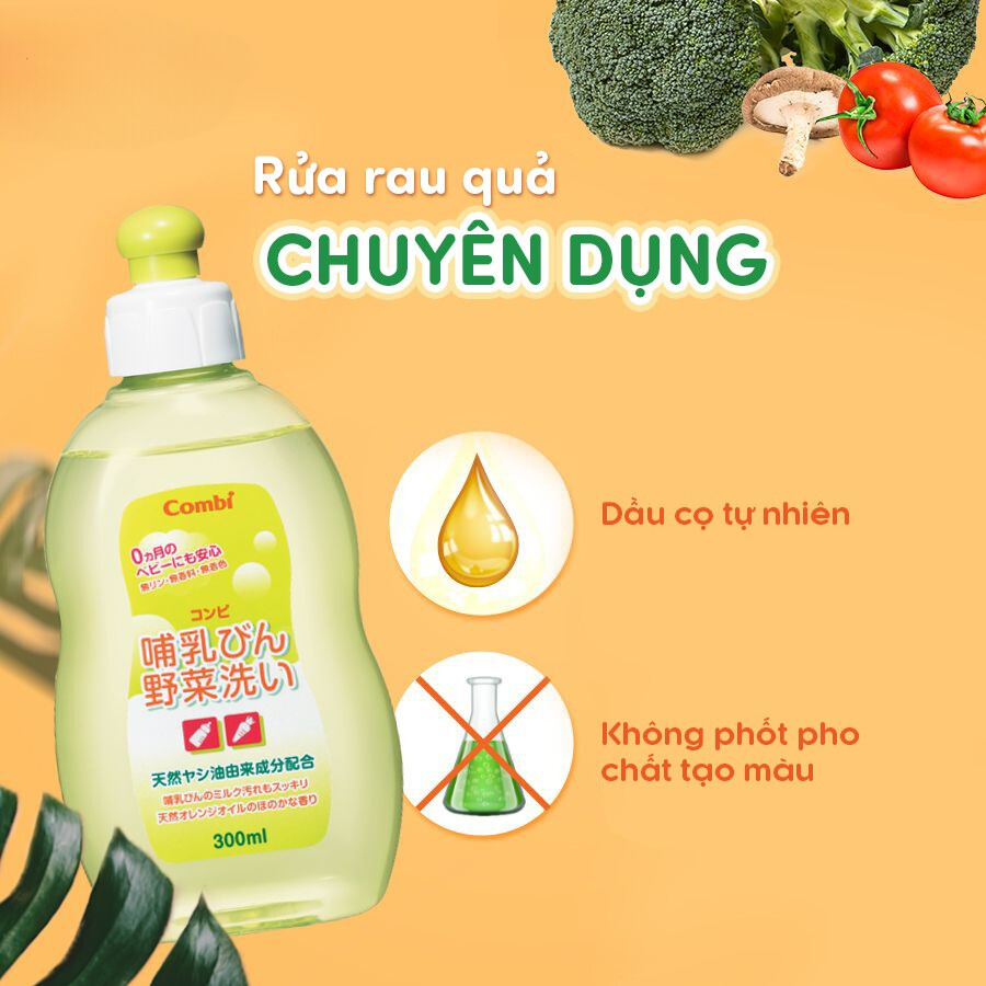 Nước rửa bình sữa Combi  (250ml)