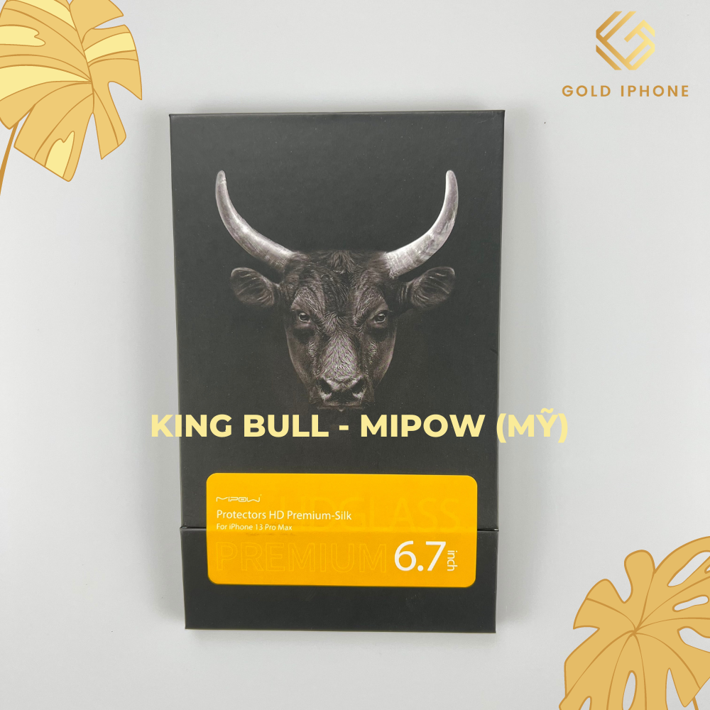 Kính cường lực King Bull Mipow BJ321/BJ213/BJ211 Trong suốt Full màn hình - Hàng chính hãng