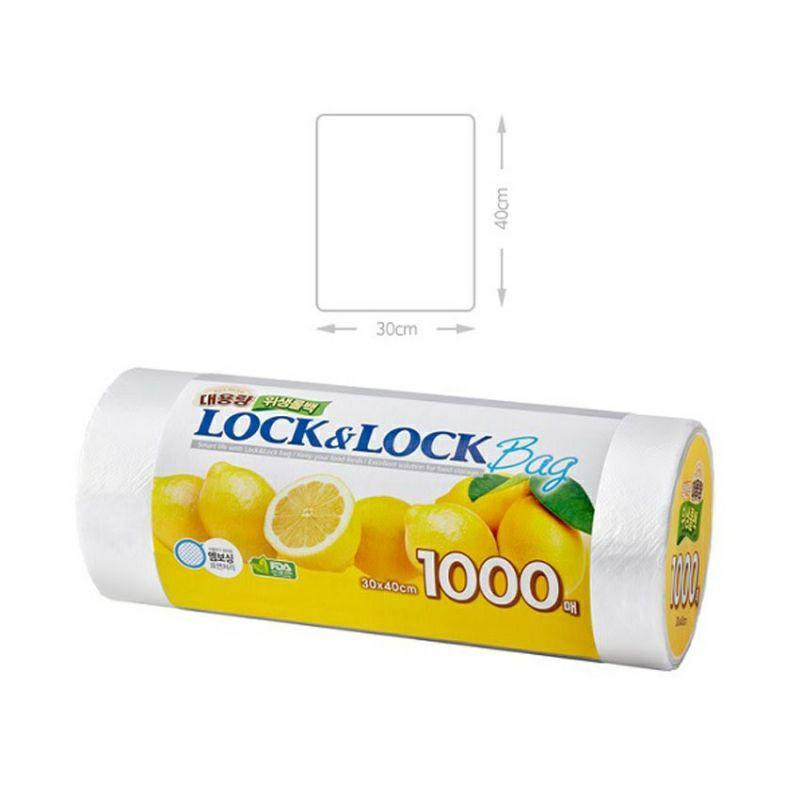 Cuộn 1000 Túi Đựng Thực Phẩm Bằng Nhựa Tổng Hợp PE Cao Cấp LWP802