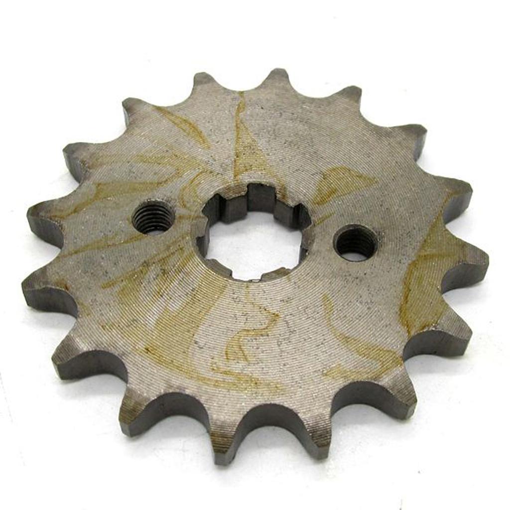 2x 16T  17mm 428 Chain Front