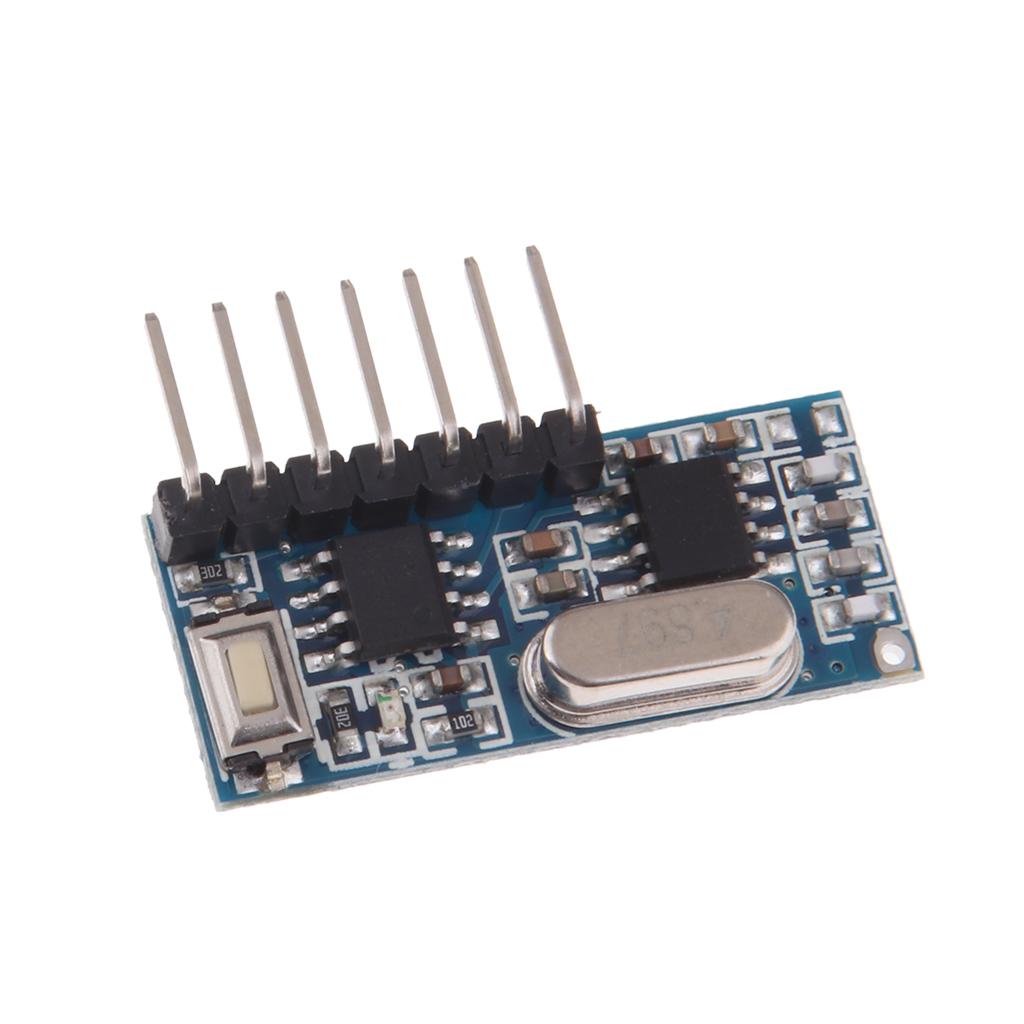 315MHz 4 Channel Output RX480E RF Wireless Receiver Module Learning Decoding
