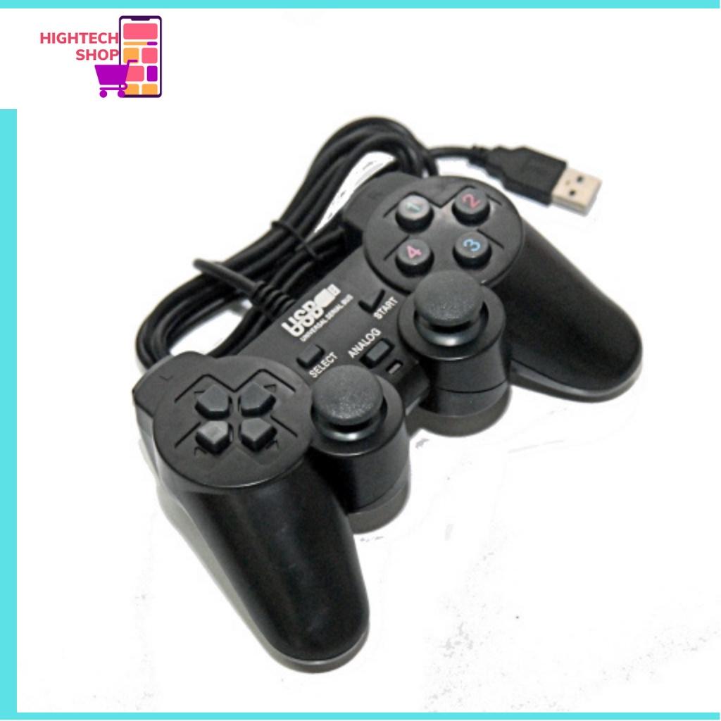 Tay cầm chơi game máy tính cổng USB 2.0 có rung tay đơn cổng USB EW 2008,