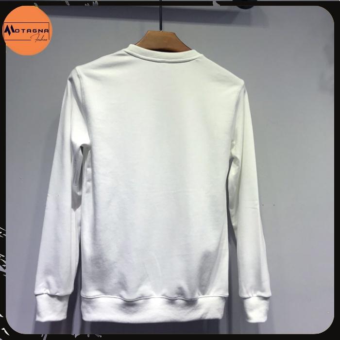 Áo sweater nam chất đẹp, Áo nỉ nam cổ tròn hot trend mịn đẹp in Thỏ Xanh Đỏ mã NZ682