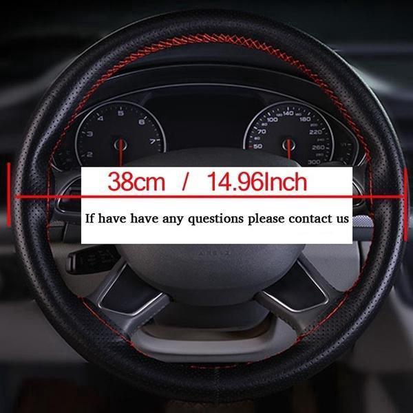 Universal PU Leather DIY Vỏ bánh xe ô tô