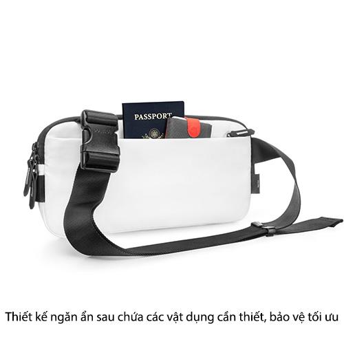 TÚI ĐEO CHÉO TOMTOC (USA) LIGHTWEIGHT CODURA SLING BAG Lưu trữ đa chức năng - HÀNG CHÍNH HÃNG