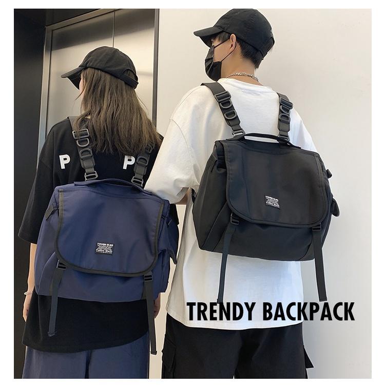 Túi đeo chéo cỡ lớn chức năng balo đeo chéo Trendy BackPack HÀNG NHẬP KHẨU HOTTRENT GH76