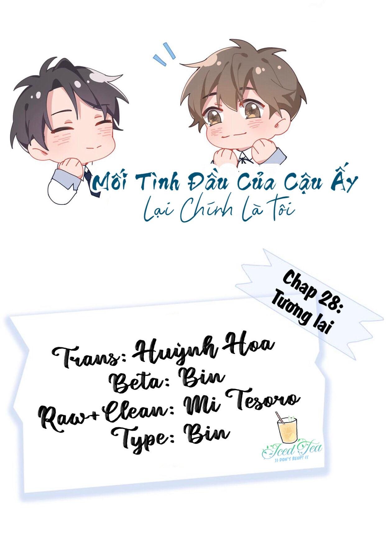 mối tình đầu của cậu ấy lại chính là tôi chapter 28 1