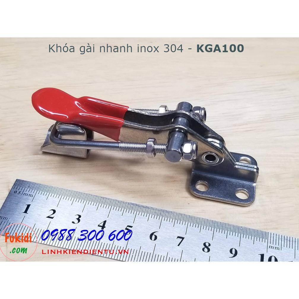 Khóa gài có thể điều chỉnh độ dài, chất liệu SU304 - KGA100