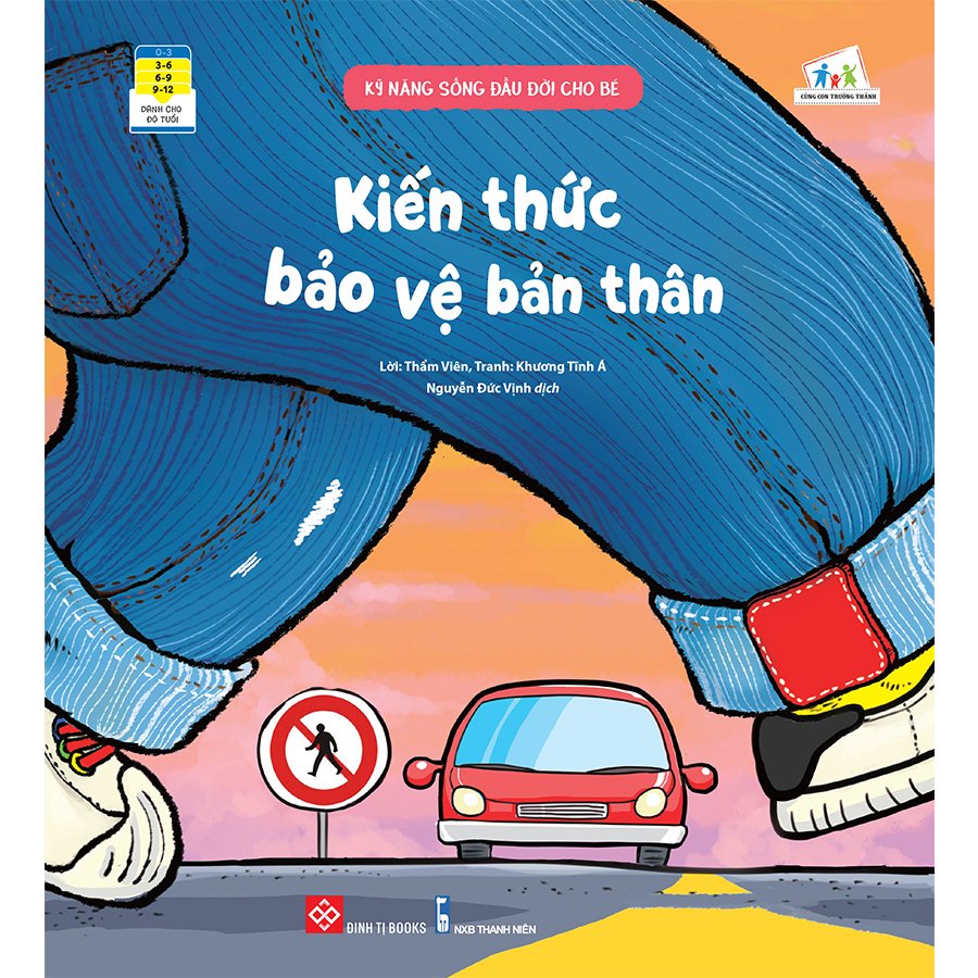 Bộ Sách Kỹ Năng Sống Đầu Đời Và Quy Tắc Ứng Xử Cho Bé 3-12 Tuổi Gồm 5 Cuốn