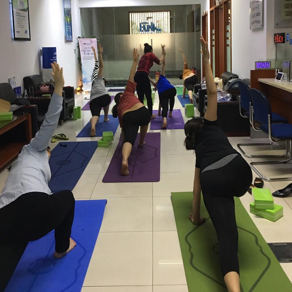 Thảm Tập Yoga Định Tuyến Chính Hãng miDoctor – Chọn Size - Thảm Yoga Định Tuyến Sắc Nét Cao Cấp Có Túi Dây