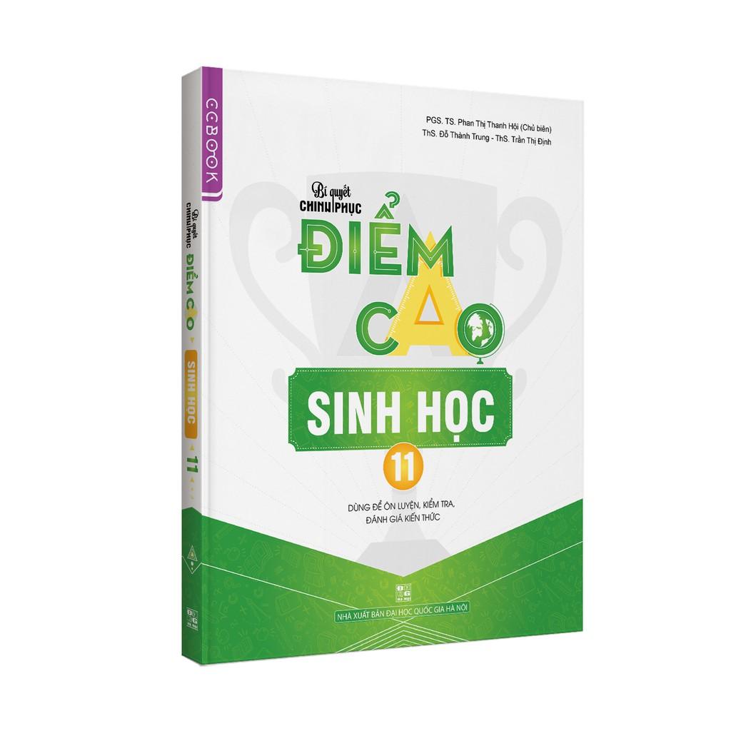 Sách - Bí quyết chinh phục điểm cao Sinh học 11 - NXB Đại học Quốc gia Hà Nội