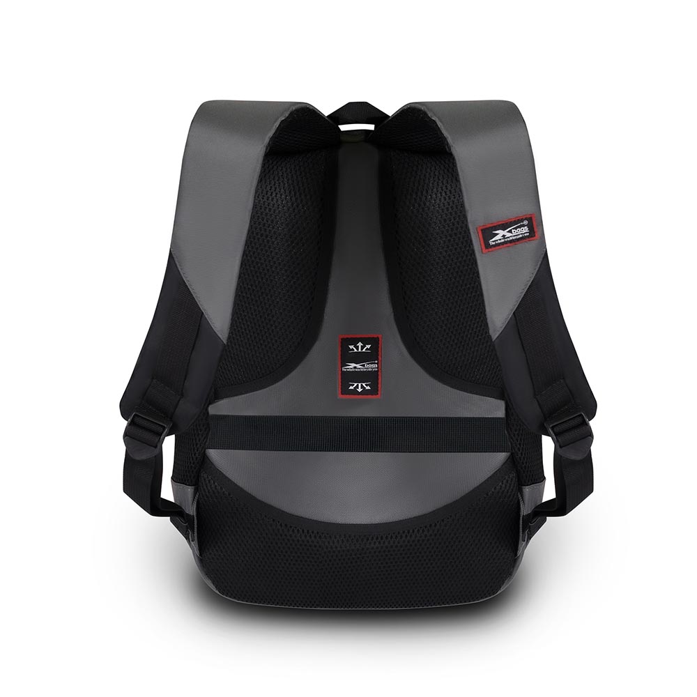 Balo nam đi học đi làm cao cấp Xbags Naituo xám – Balo đựng laptop 15.6 inch chống sốc chống nước hiện đại XB2004