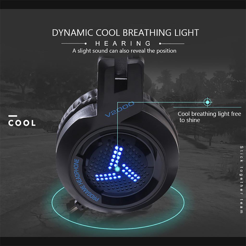 Gaming 7.1 Kênh Tai Nghe Tai Nghe Có Microphone Stereo Thiết Kế Chuyên Nghiệp Dành Cho Máy Tính Laptop Game Thủ