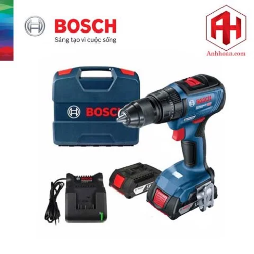 Máy khoan pin Bosch GSB 18V-50 (Set 2x2Ah) Brushless