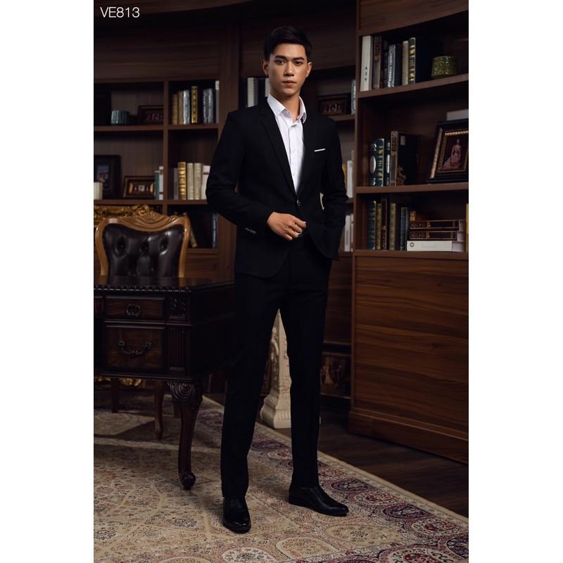 Quần vest màu đen