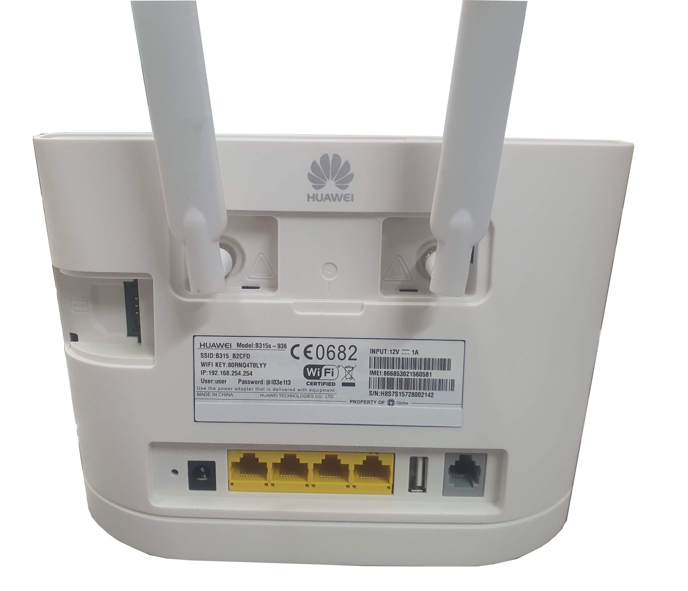 Huawei B315 Bộ Phát Wifi 4G Tốc Độ Cao Kết Nối 32 Thiết Bị - Hỗ Trợ Cổng LAN - Tặng Kèm Ăng Ten Thu Phát Sóng Cực Khỏe - Hàng Nhập Khẩu