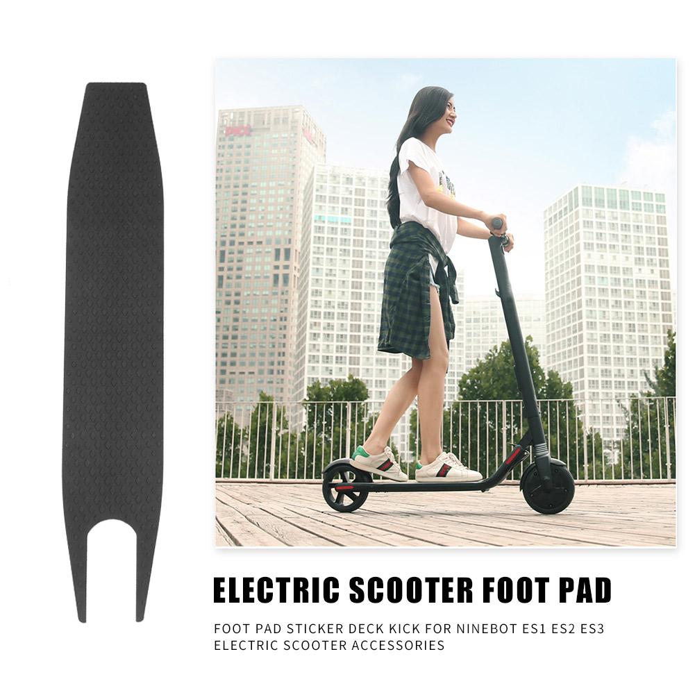 Tấm lót chân xe máy điện màu đen Tấm lót chân Miếng dán sàn Kick cho phụ tùng xe máy điện Ninebot Phụ kiện Màu xám: 1 tấm lót chân